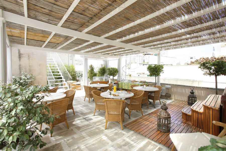 Palazzo Mosco Inn Gallipoli veranda